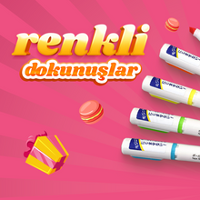 Görseli Galeri görüntüleyiciye yükleyin, Zebra JustFit MojiniLine Fosforlu Kalem