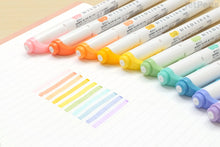 Görseli Galeri görüntüleyiciye yükleyin, Zebra Mildliner Çift Taraflı İşaretleme Kalemi